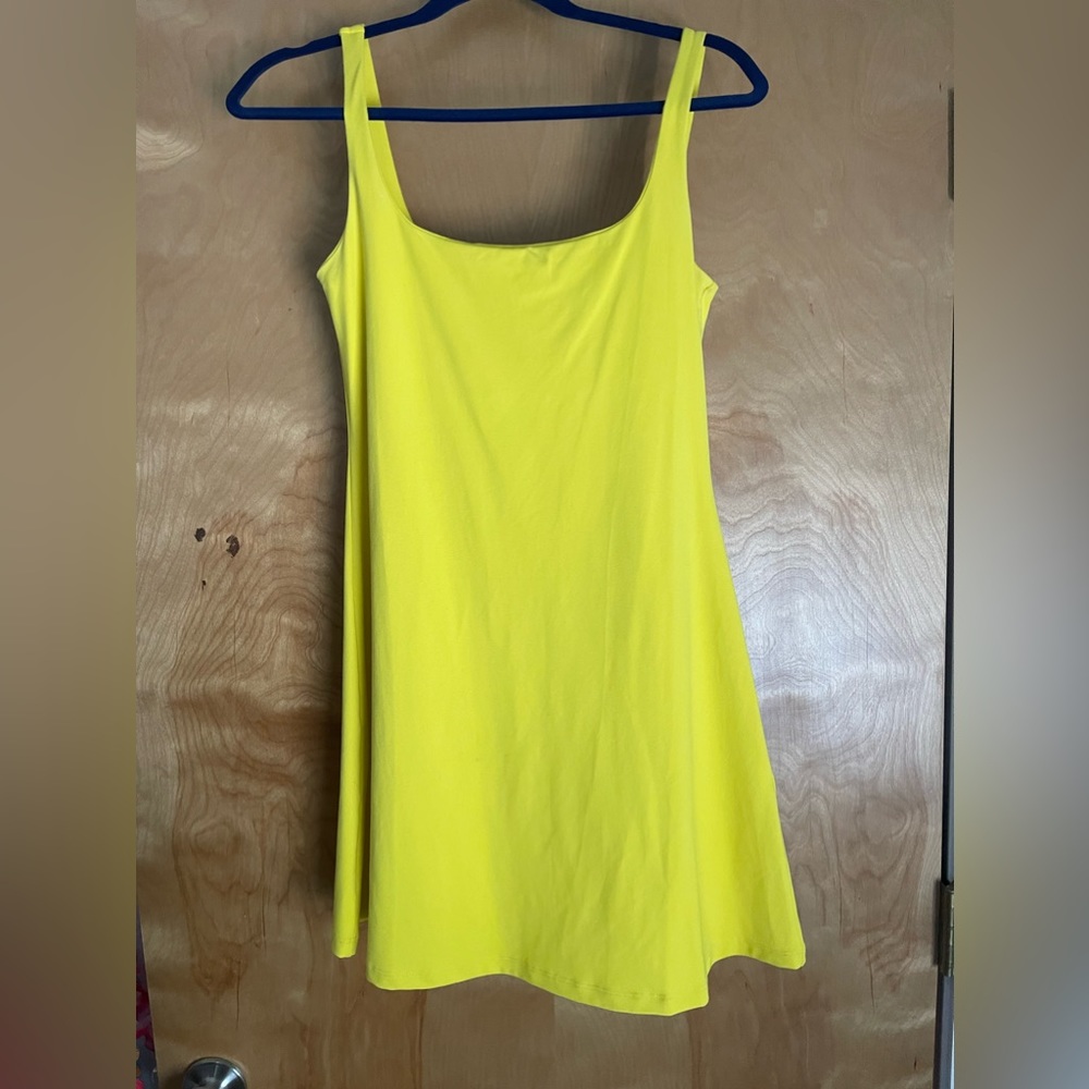 Susana Monaco Summer Tank Dress size S color lemon worn twice